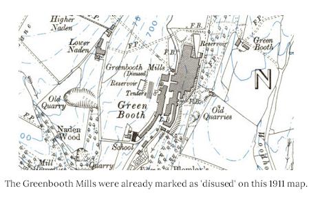 Green Booth old map